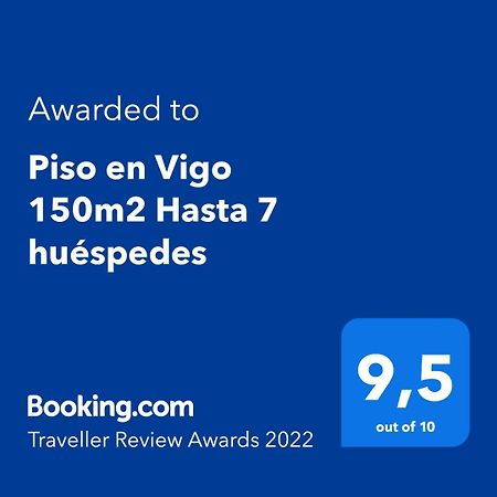 Appartement Piso en Vigo 150m2 Hasta 7 huéspedes Extérieur photo